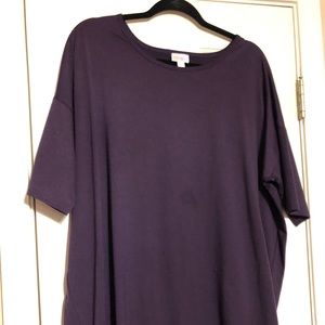 LuLaRoe Tops - Lularoe solid purple irma XL LuLaRoe Tops - Lularoe solid purple irma XL
